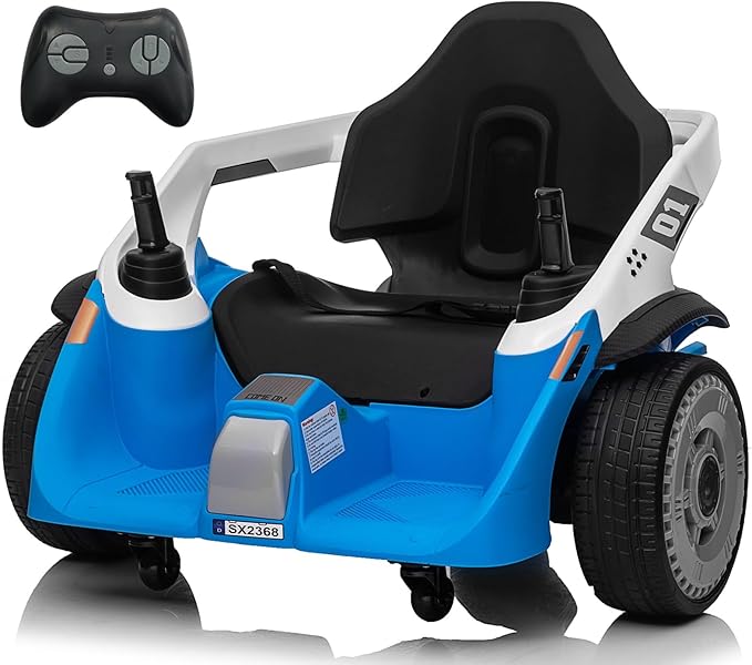 Bumper Car, JOYRACER 24V Electric Ride on Bumping Car Toy 